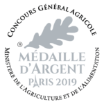 Médaille d'argent 2019 au concours général agricole de Paris