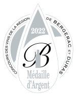 Médaille d'Argent du concours des vins de la région de Bergerac et Duras 2022
